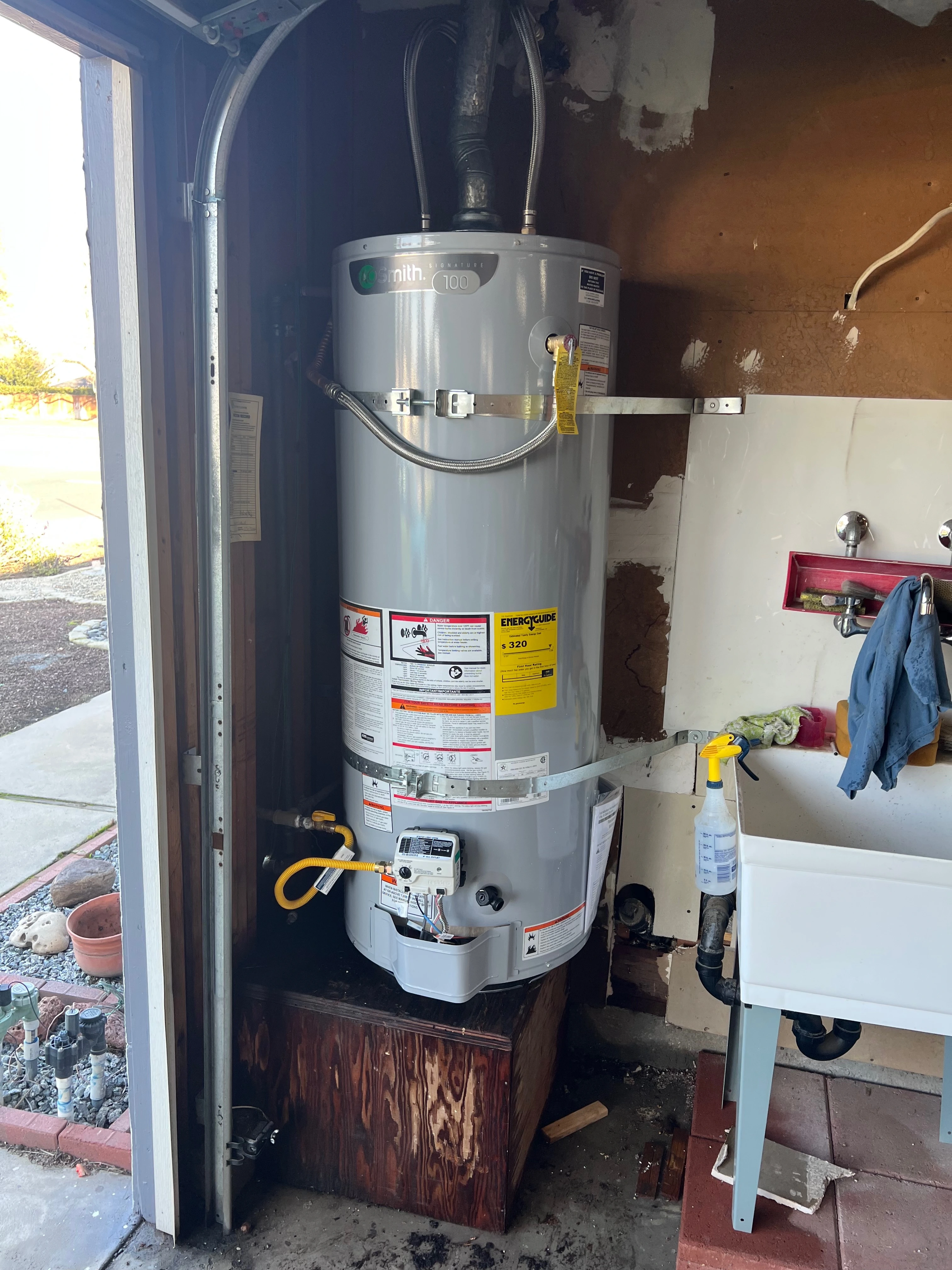 Heater Installation After