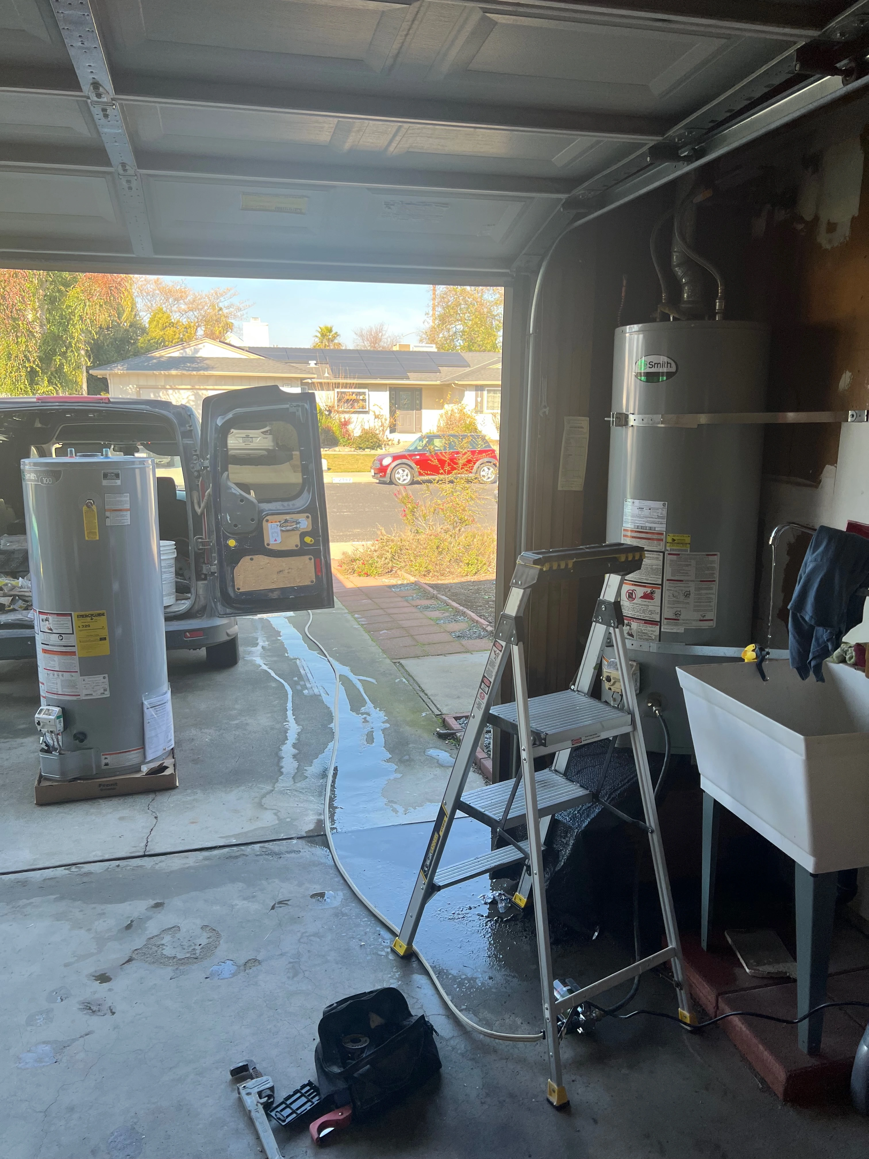 Heater Installation Before